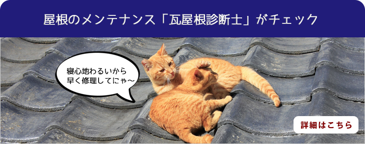 屋根の修理